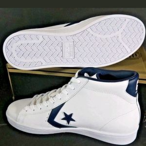 navy leather converse mens